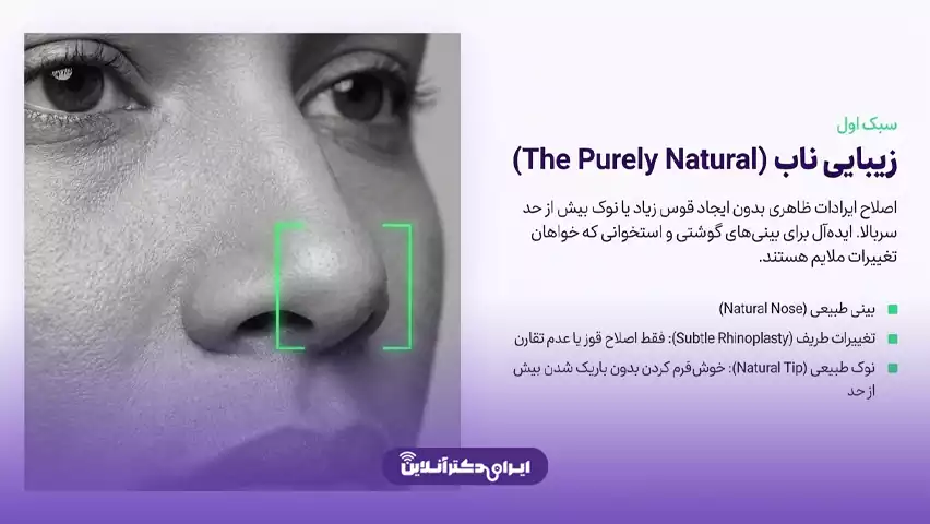 ترند عمل بینی 2026 (الان چه مدل بینی مده؟) 4 ترند عمل بینی طبیعی یا نچرال